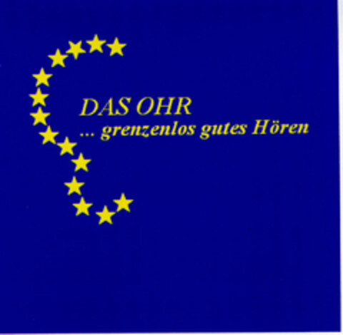 DAS OHR ... grenzenlos gutes Hören Logo (DPMA, 03.08.2001)