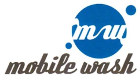 mw mobile wash Logo (DPMA, 24.03.2009)