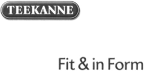 TEEKANNE Fit & in Form Logo (DPMA, 15.05.2009)