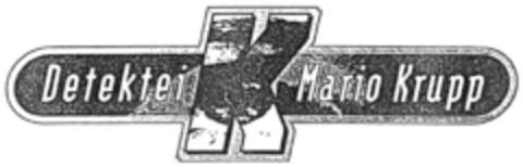 Detektei Mario Krupp Logo (DPMA, 03.07.2009)