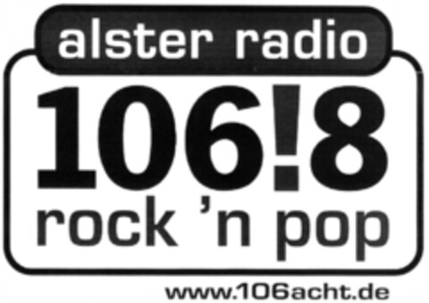106!8 rock'n pop Logo (DPMA, 15.10.2009)
