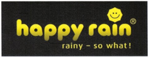 happy rain rainy - so what! Logo (DPMA, 06.11.2009)