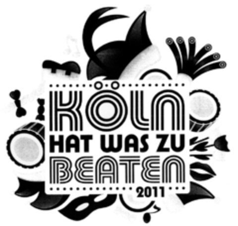 KÖLN HAT WAS ZU BEATEN 2011 Logo (DPMA, 09.08.2010)