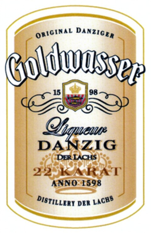 ORIGINAL DANZIGER Goldwasser Logo (DPMA, 06.12.2010)