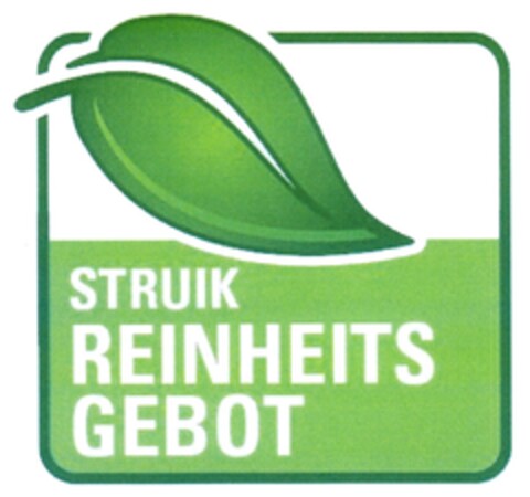 STRUIK REINHEITS GEBOT Logo (DPMA, 14.07.2011)