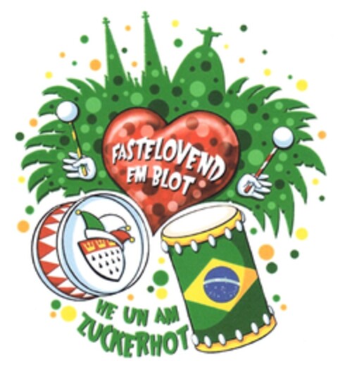 FASTELOVEND EM BLOT HE UN AM ZUCKERHOT Logo (DPMA, 20.02.2012)