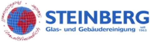 STEINBERG Glas- und Gebäudereinigung seit 1963 Logo (DPMA, 04/07/2012)