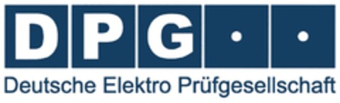 D P G · · Deutsche Elektro Prüfgesellschaft Logo (DPMA, 24.08.2015)