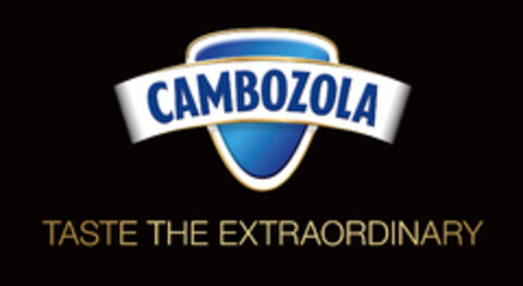 CAMBOZOLA TASTE THE EXTRAORDINARY Logo (DPMA, 31.08.2022)