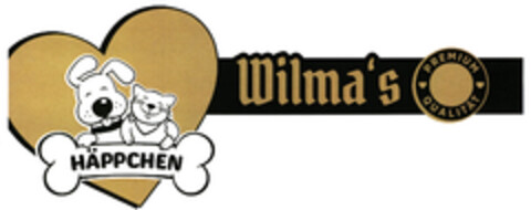 Wilma's PREMIUM QUALITÄT HÄPPCHEN Logo (DPMA, 20.03.2024)