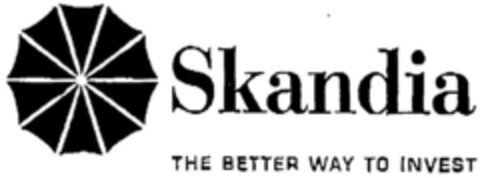 Skandia THE BETTER WAY TO INVEST Logo (DPMA, 08.08.2002)