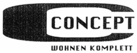 CONCEPT WOHNEN KOMPLETT Logo (DPMA, 27.01.2005)