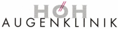 HÖH AUGENKLINIK Logo (DPMA, 04/06/2005)