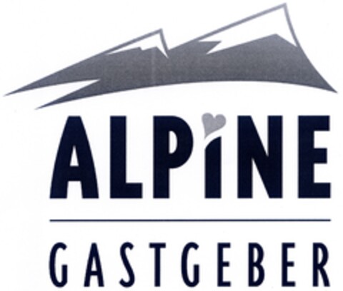 ALPINE GASTGEBER Logo (DPMA, 26.04.2006)