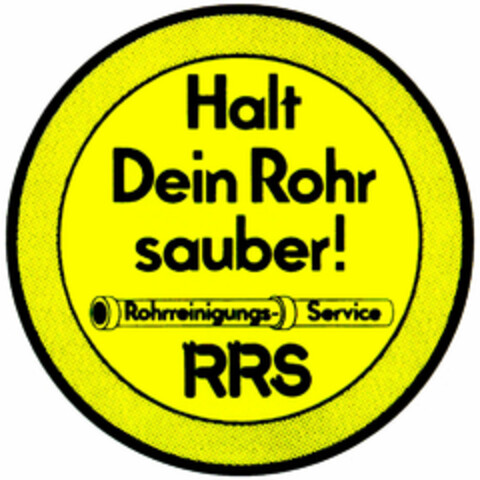 Halt Dein Rohr sauber! RRS Logo (DPMA, 18.02.1995)