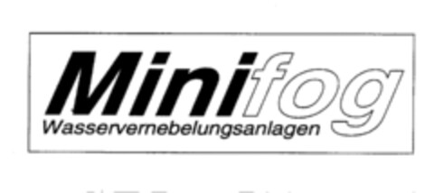 Minifog Wasservernebelungsanlagen Logo (DPMA, 06/17/1995)