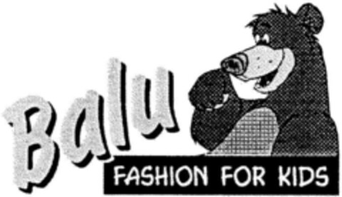 BALU Fashion For Kids Logo (DPMA, 21.12.1995)