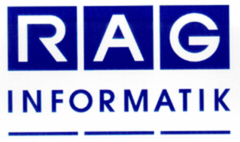 RAG INFORMATIK Logo (DPMA, 31.07.1997)