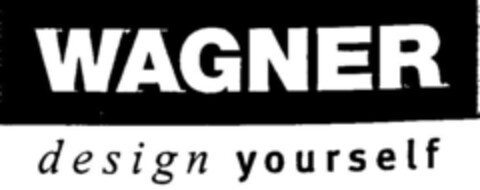 WAGNER design yourself Logo (DPMA, 26.03.1998)