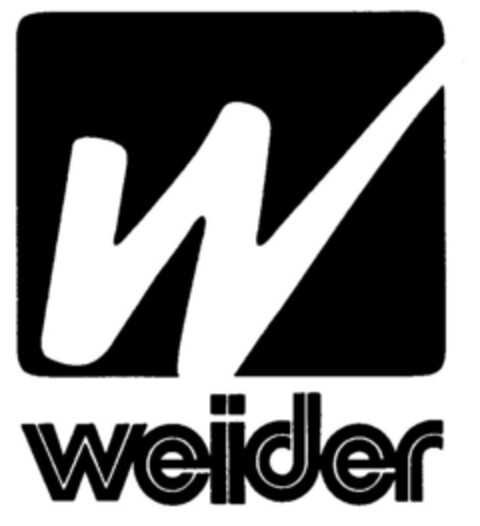 W weider Logo (DPMA, 09.04.1998)