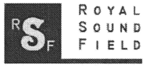 RSF ROYAL SOUND FIELD Logo (DPMA, 09/24/1998)