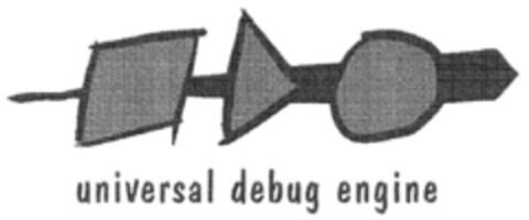 universal debug engine Logo (DPMA, 11.05.1999)