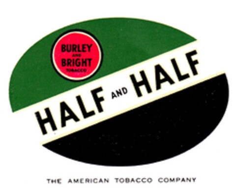 HALF AND HALF Logo (DPMA, 17.12.1960)
