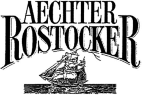 AECHTER ROSTOCKER Logo (DPMA, 11.12.1991)