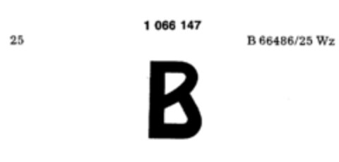 B Logo (DPMA, 14.08.1980)