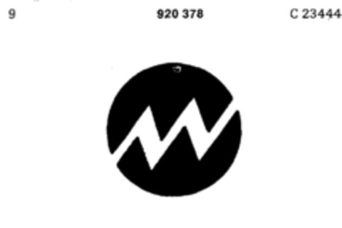 920378 Logo (DPMA, 18.07.1973)