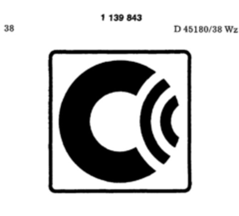 1139843 Logo (DPMA, 13.09.1988)