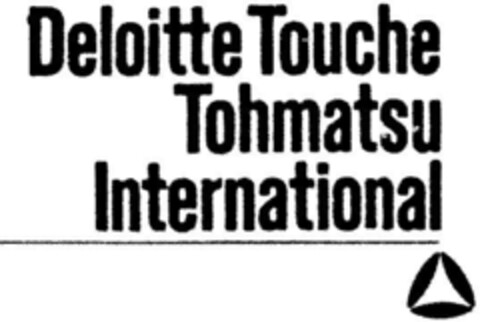 Deloitte Touche Tohmatsu International Logo (DPMA, 24.12.1992)