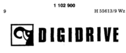 DIGIDRIVE Logo (DPMA, 11.02.1986)