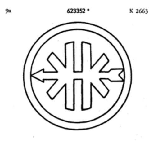 623352 Logo (DPMA, 02.05.1951)
