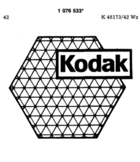 Kodak Logo (DPMA, 08.03.1985)