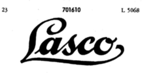 Lasco Logo (DPMA, 26.10.1955)