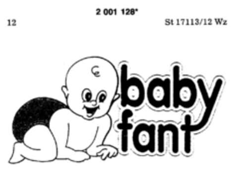 baby fant Logo (DPMA, 12.11.1990)