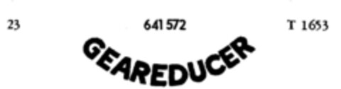 GEAREDUCER Logo (DPMA, 06/19/1952)