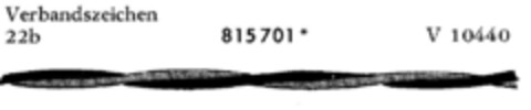 815701 Logo (DPMA, 17.09.1965)