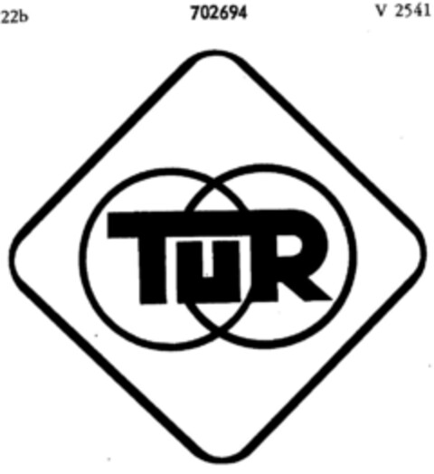 TUR Logo (DPMA, 14.08.1954)