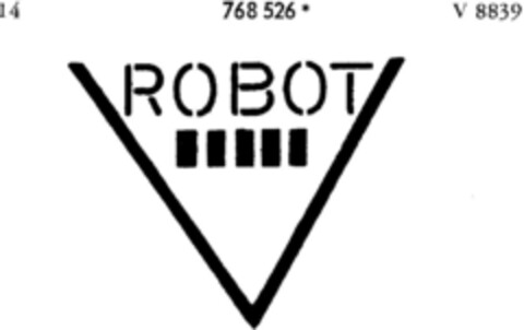 ROBOT Logo (DPMA, 22.08.1962)