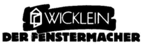 WICKLEIN DER FENSTERMACHER Logo (DPMA, 29.05.1994)