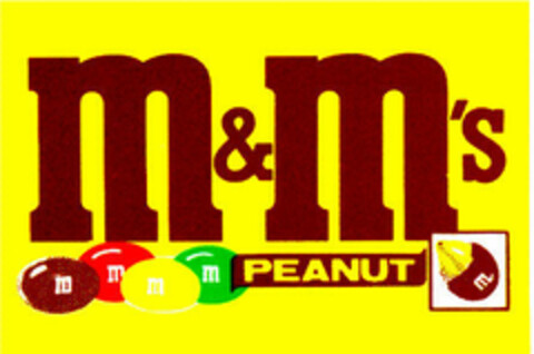 m&m's PEANUT Logo (DPMA, 03.05.1988)