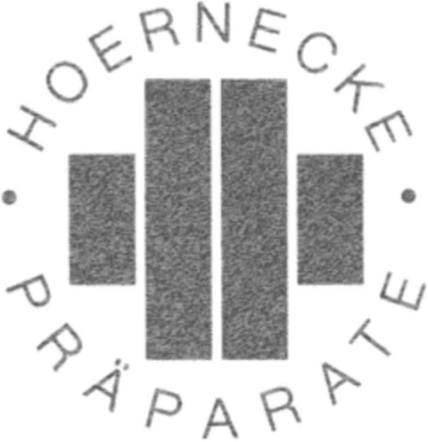 HOERNECKE PRÄPARATE Logo (DPMA, 25.09.1990)