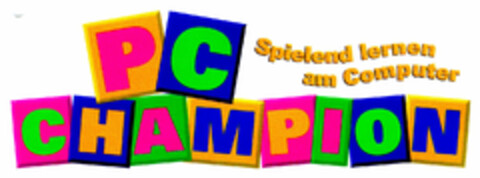 PC CHAMPION Spielend lernen am Computer Logo (DPMA, 10.02.2000)