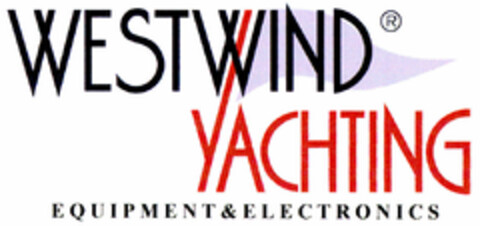 WESTWIND YACHTING EQUIPMENT & ELECTRONICS Logo (DPMA, 01.08.2000)