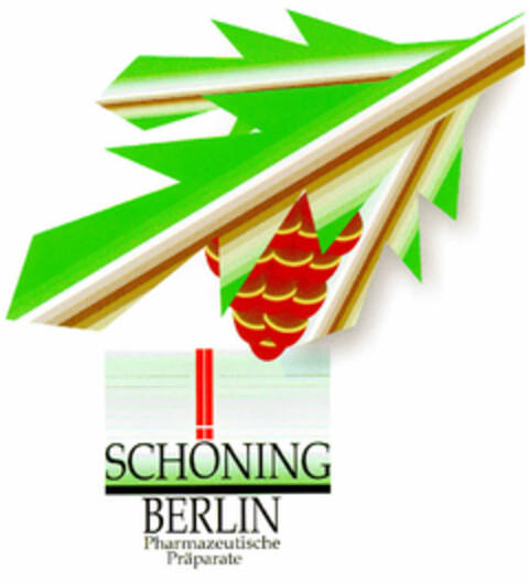 SCHÖNING BERLIN Pharmazeutische Präparate Logo (DPMA, 07/25/2001)