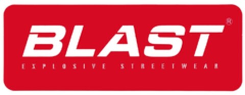 BLAST EXPLOSIVE STREETWEAR Logo (DPMA, 12/24/2009)