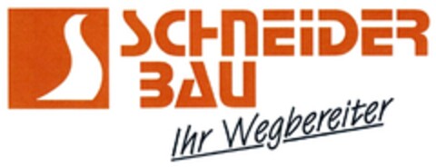 SCHNEIDER BAU Ihr Wegbereiter Logo (DPMA, 01/21/2011)