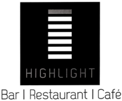 HIGHLIGHT Bar | Restaurant | Café Logo (DPMA, 09.06.2011)